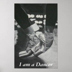 Pointe, ich bin ein Tänzer Poster