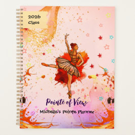 Pointe of View – Custom Ballet Journal  Planer