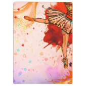 Pointe of View – Custom Ballet Klemmbrett (Rückseite)