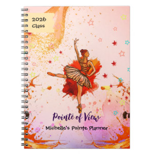 Pointe of View – Individuelles Ballet-Tagebuch  Notizblock