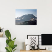 Pointe Percee Morzin France Holiday Card Poster (Heimbüro)