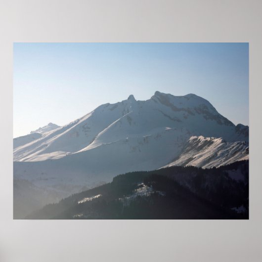 Pointe Percee Morzin France Holiday Card Poster (Vorne)