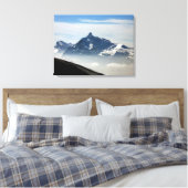 Pointe Percee Morzine France Holiday Card Leinwanddruck (Insitu (Schlafzimmer))