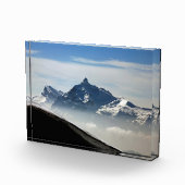 Pointe Percee Morzine France Holiday Card Poster Fotoblock (Rechts)