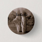 Pointe Schuh - Natalie Button (Vorderseite)