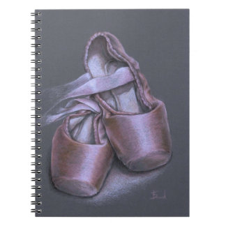 Pointe Schuhe Notizblock