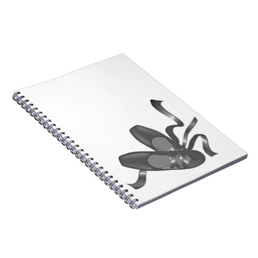 Pointe Schuhe Notizblock (Rechte Seite)