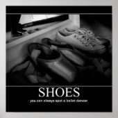 Pointe-Schuhposter 1 Poster (Vorne)