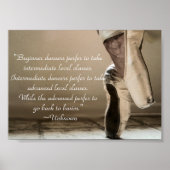 Pointe Shoe Poster (Vorne)