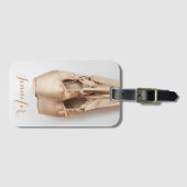 Pointe Shoes Gepäckanhänger (Vorderseite (Horizontal))