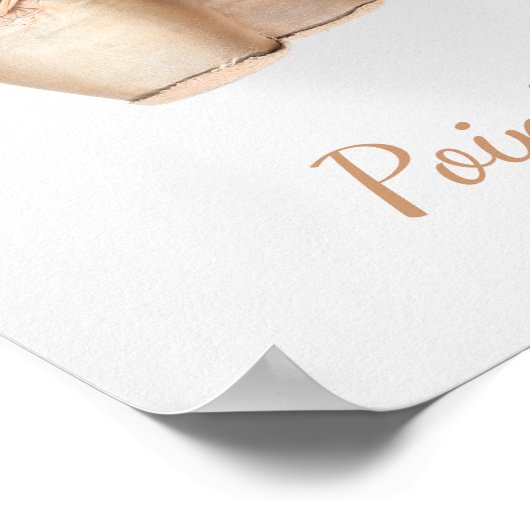 Pointe Shoes Poster (Ecke)
