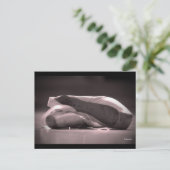 Pointe Shoes Postkarte (Stehend Vorderseite)