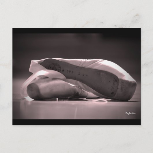 Pointe Shoes Postkarte (Vorderseite)