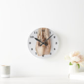 Pointe Shoes Runde Wanduhr (Zuhause)