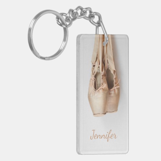 Pointe Shoes Schlüsselanhänger (Vorderseite links)