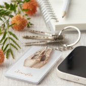 Pointe Shoes Schlüsselanhänger (Vorderseite rechts)