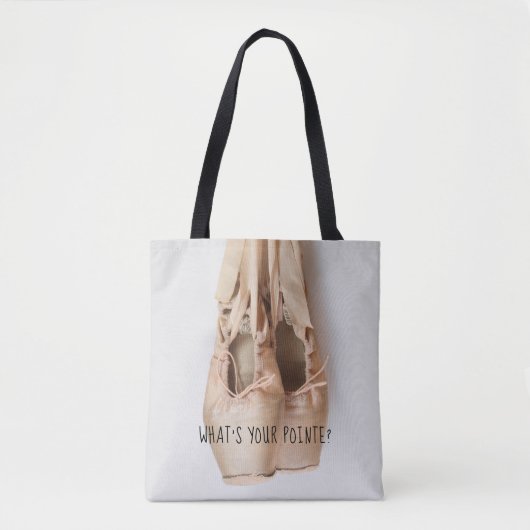 Pointe Shoes Tasche (Vorderseite)