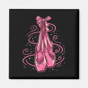 Pointe Shoes Toe Dancing Ballerina Ballettschuhe Magnet