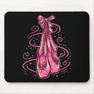 Pointe Shoes Toe Dancing Ballerina Ballettschuhe Mousepad
