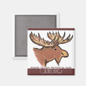 Pointe-Tallion Provincial Park Quebec Magnet (Vorderseite/Rückseite)