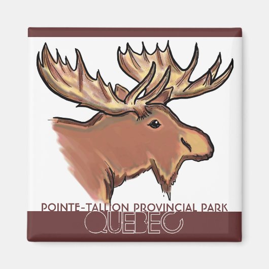 Pointe-Tallion Provincial Park Quebec Magnet (Vorne)