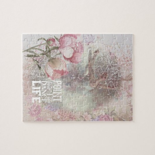 Pointe your Zehen Tanz Puzzle (Horizontal)