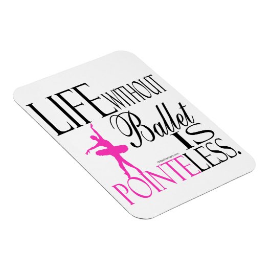 Pointeless Ballet Magnet (Rechte Seite)