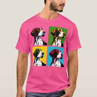 Pointer Art Hunde Liebhaber T-Shirt