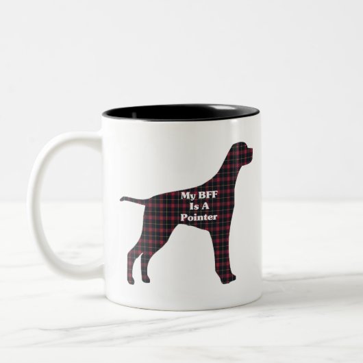 Pointer BESTE FREUNDIN Tasse (Links)