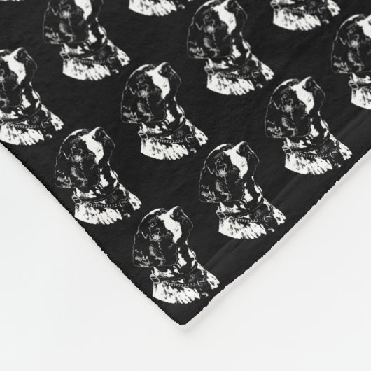Pointer Blanket (deutscher Pointer Dog Fleece Blan (Ecke)