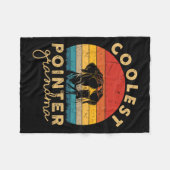Pointer Coolste Oma-Geschenke für Frauen Pointer D Fleecedecke (Vorderseite (Horizontal))
