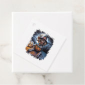 Pointer Dog Halloween Square Geschenkanhänger (Beispiel)