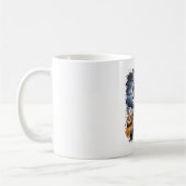 Pointer Dog Halloween Square Kaffeetasse (Links)