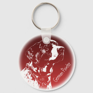 Pointer Dog Key Ketten Stilvolle Hunde Lover Schlü Schlüsselanhänger