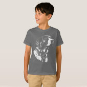 Pointer Dog Kid's Shirt German Pointer Dog T - Shi (Vorne ganz)