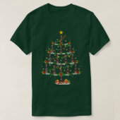 Pointer Dog Lover Xmas Lights Pointer Dog Christma T-Shirt (Design vorne)