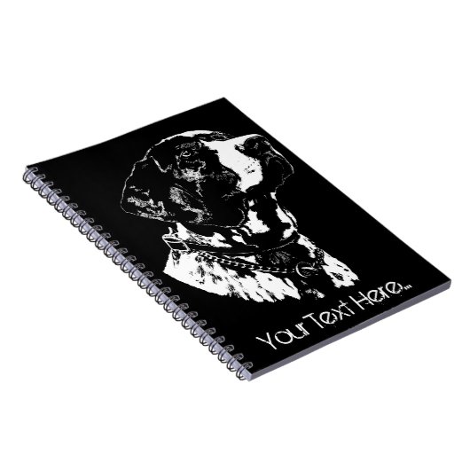 Pointer Dog Notebook Dog Lover Sketch Note Books Notizblock (Rechte Seite)