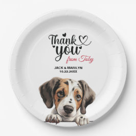 Pointer Dog Pappteller