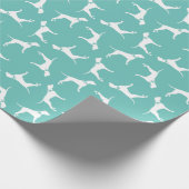 Pointer Dog Puppy English Setter Geschenkpapier (Ecke)