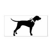 Pointer Dog Puppy English Setter Gummistempel (Prägung)