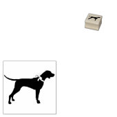 Pointer Dog Puppy English Setter Gummistempel (Stempel)