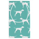 Pointer Dog Puppy English Setter Kleine Geschenktüte (Rückseite)