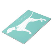 Pointer Dog Puppy English Setter Notizblock (angewinkelt)