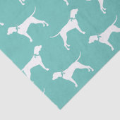 Pointer Dog Puppy English Setter Seidenpapier (Detail)