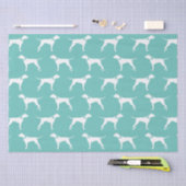Pointer Dog Puppy English Setter Seidenpapier (Handwerk)