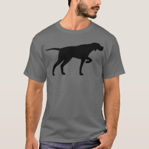 Pointer Dog Silhouetten T-Shirt