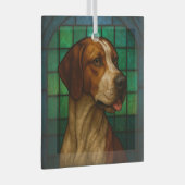 Pointer "Festes Glas" Ornament Aus Glas (Vorderseite Rechts)