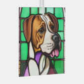 Pointer "Festes Glas" Ornament Aus Glas (Vorderseite Rechts)