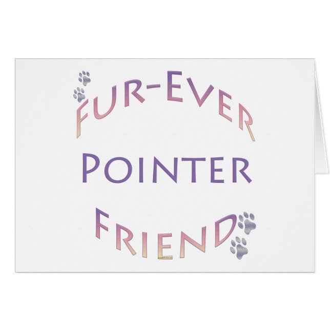 Pointer Furever (Vorderseite (Horizontal))