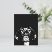 Pointer Gifts - Postkarte (Stehend Vorderseite)